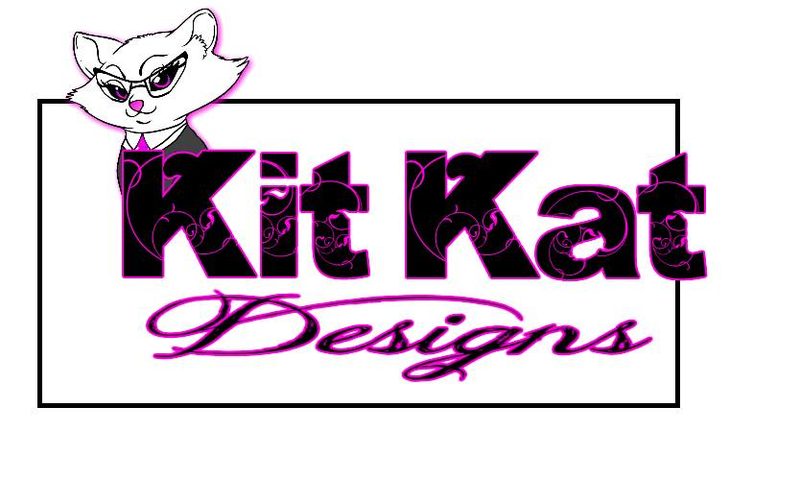 An early logo design featuring a cartoon cat character and hand lettered text